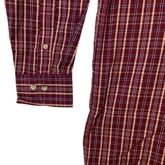 Crazy Cowboy Men's Long Sleeve Button Down Western Shirt Plaid Size XL - Picture 8 of 12